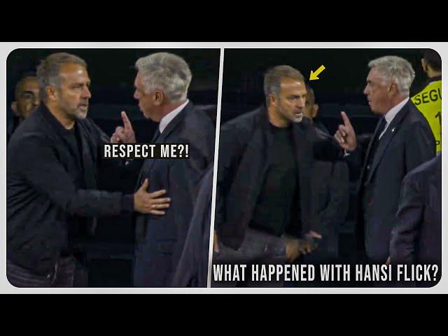 What happened between Hansi Flick and Carlo Ancelotti?!