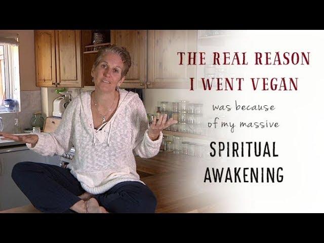 Here's the real reason I went vegan...  and my profound spiritual awakening