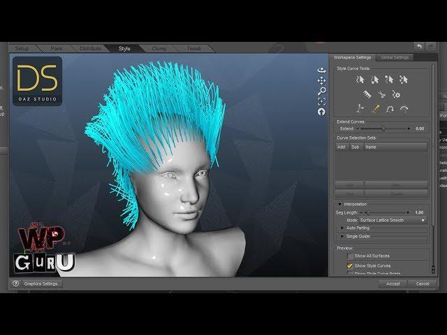 An Overview of Strand Based Hair in DAZ Studio - 3D Shenanigans #1.20