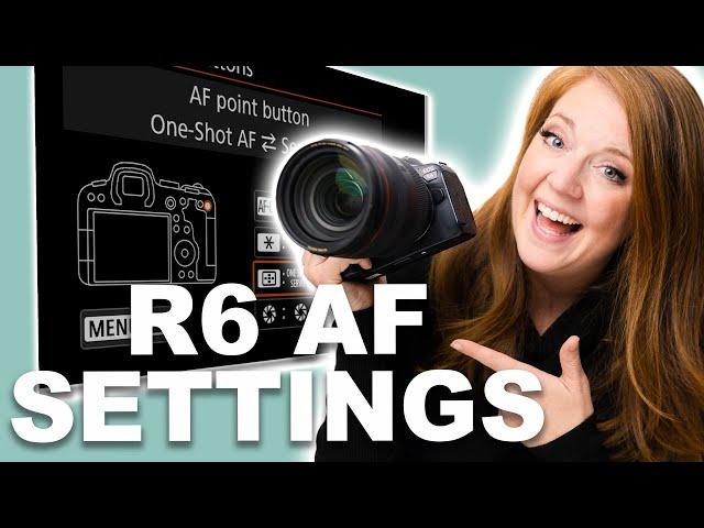 I FINALLY Figured It Out (Canon R6 AF Settings)