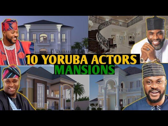 10 Yoruba nollywood actors | Their MULTI-MILLION mansion