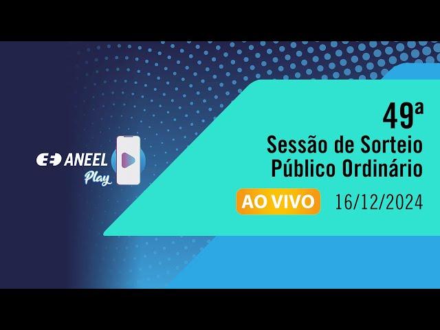 49ª SESSÃO PÚBLICA ORDINÁRIA DE DISTRIBUIÇÃO DE PROCESSOS AOS DIRETORES-RELATORES.