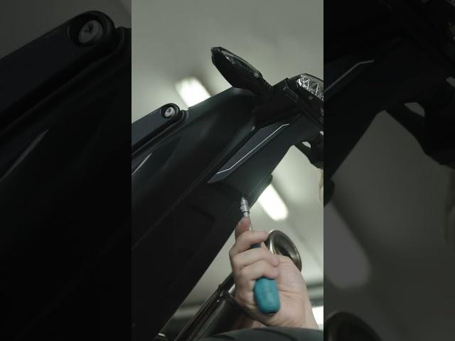 How to SHORTEN UP the NUMBER PLATE HOLDER #shorts