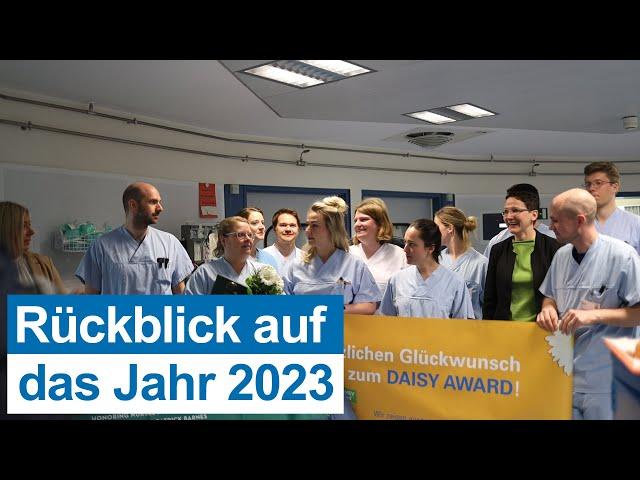 Video-Rückblick: Das Jahr 2023 am UKM