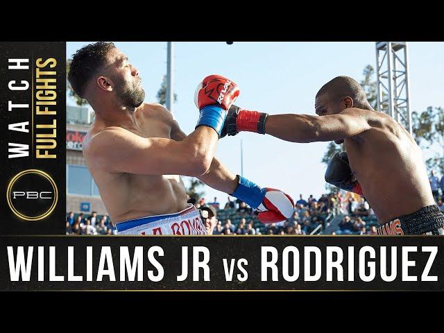 Rodriguez vs Williams Jr. FULL FIGHT: April 30, 2016 - PBC on FOX