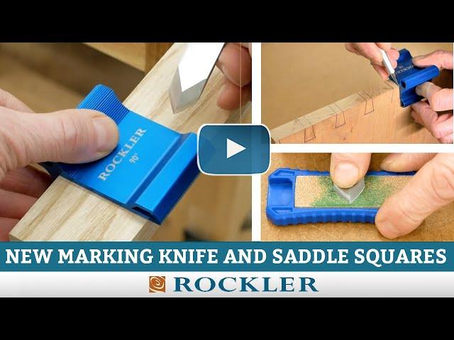 Marking Accurate Layout Lines with Saddle Squares and Marking Knife