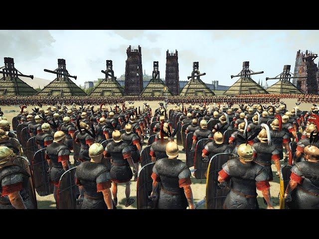 ROME at the GATES of CARTHAGE - 3v3 Total War: Rome 2 Siege Battle