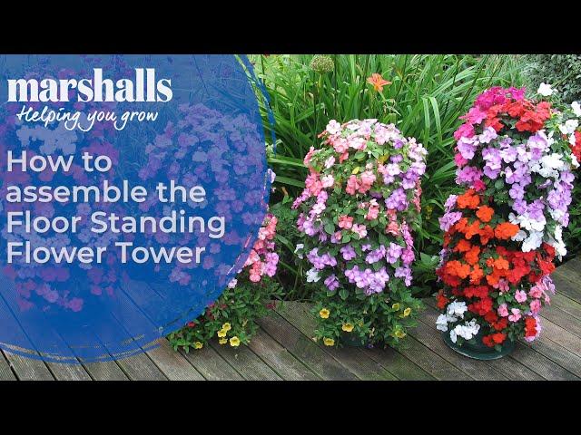 Floor Standing Flower Tower