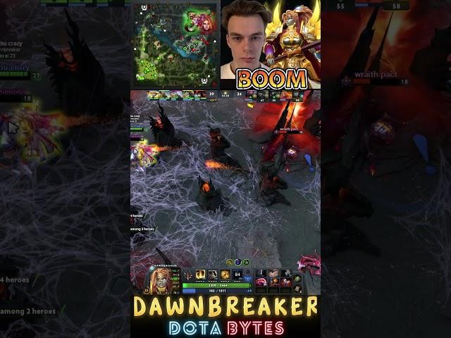 Rampage Alert : Dawnbreaker rampage by Boom  #dota2 #dotabytes