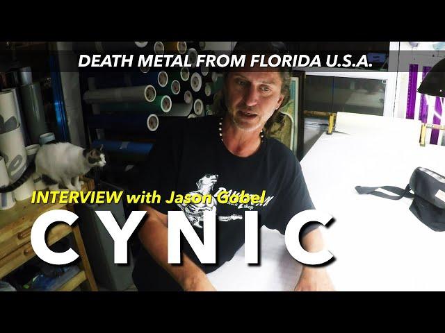 CYNIC | Interview with Jason Gobel | DEATH METAL FROM FLORIDA U.S.A.