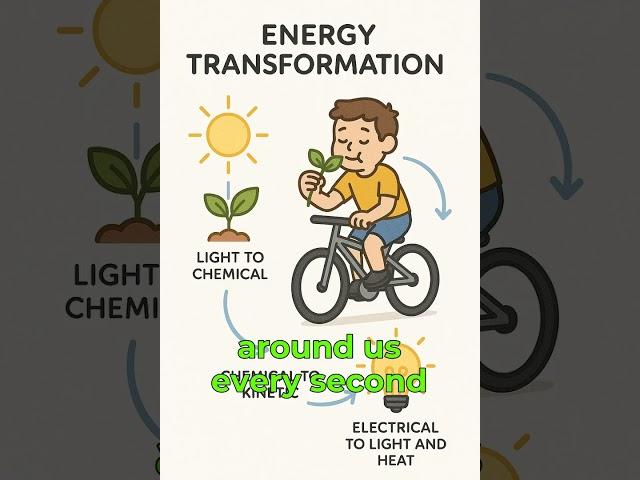 Energy Transformation #Physics #ScienceShorts #QuickPhysics