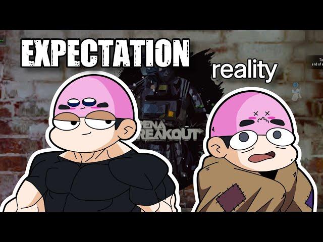 Expectation vs Reality #ArenaBreakoutS4 #DarkzoneReality