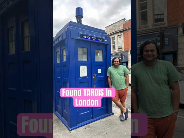 Doctor Who Police Box in London - TARDIS | Things to do in London in 2024