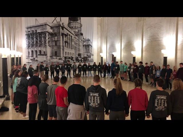 Concordia Lutheran HS Students Sing “The Lord Bless You & Keep You”