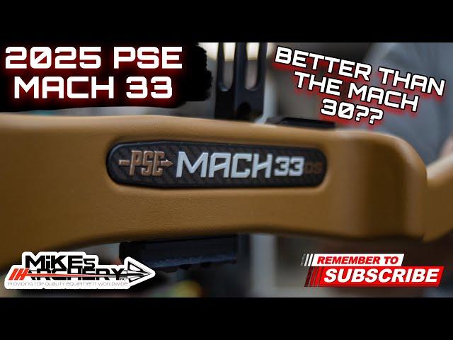 Mike's Archery Reviews The New PSE 2025 Carbon Mach 33 Bow