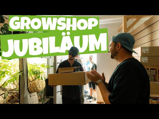 GROWSHOP JUBILÄUM |  QUICK GROW TIPPS |  GreenConnection | Florganics | Creescience | Canna