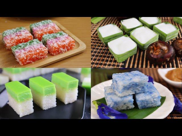 How to make 4 traditional Malaysian Kueh