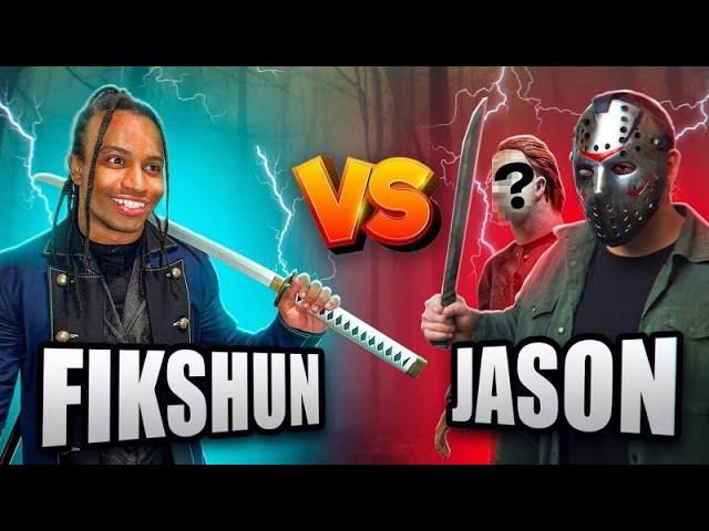 FIKSHUN VS JASON AND MICHAEL MYERS!  (HALLOWEEN SHORT FILM)