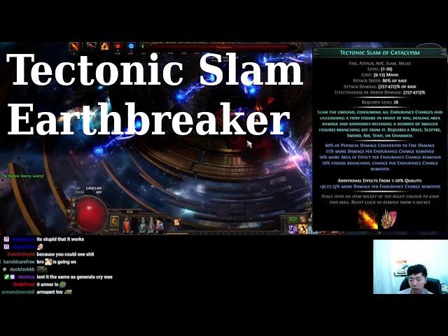 Tectonic Slam of Cataclysm Earthbreaker Totem Chieftain [20 Divine Builds // Path of Exile 3.25]