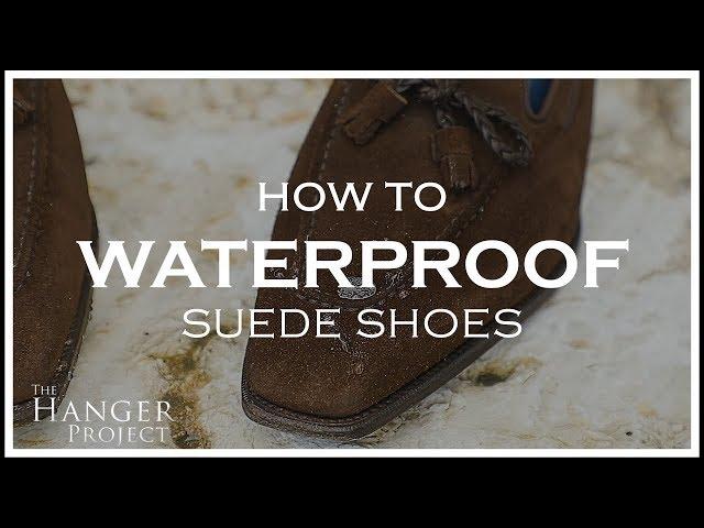 How To Waterproof Suede Shoes | Kirby Allison