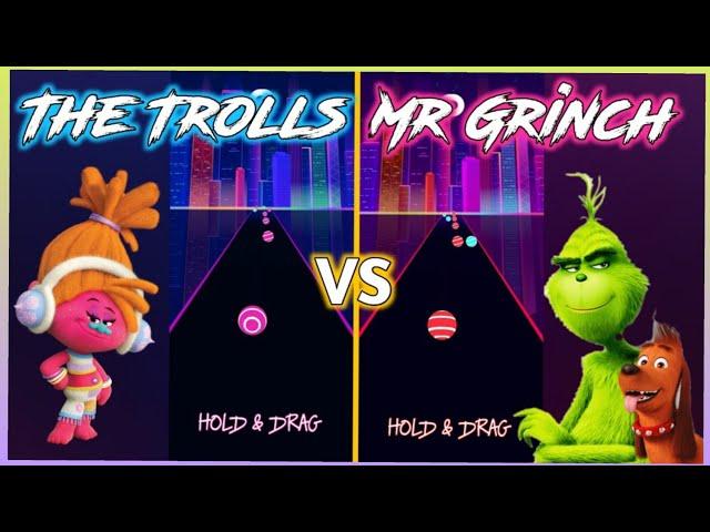 Road EDM Dancing - Can't Stop The Feeling - Trolls VS The Grinch Song | V Gamer