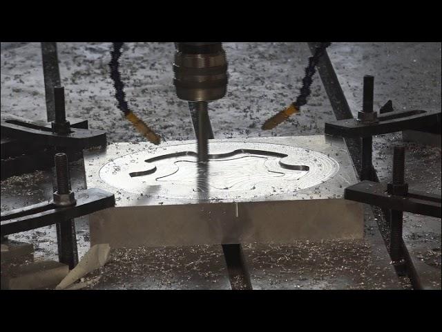 3 axis CNC gantry machining center for metal mould