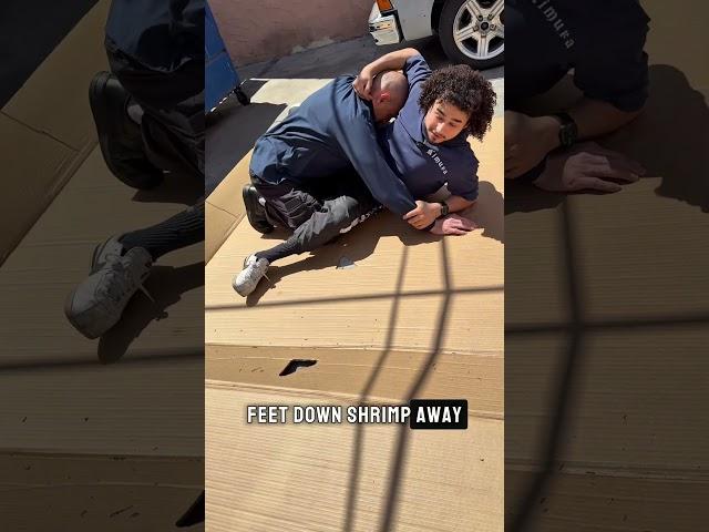 How to use a Kimura in a Street Fight