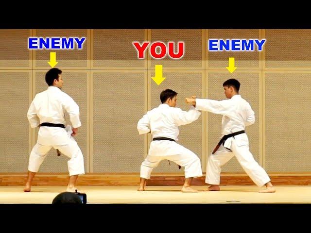 BUNKAI of Shorin-ryu SEIBUKAN | Learn what KATA means | The 1st Karate day  | 少林流聖武館　分解 |