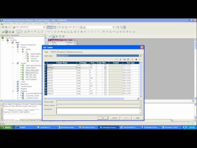 Informatica : Dynamically Target File Creation.avi