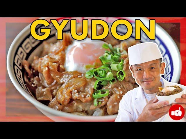 The Perfect Japanese Fast Food, GYUDON | Beef Bowl