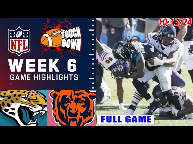 Jacksonville Jaguars Vs. Chicago Bears FULL GAME highlights [WEEK6] today | NFL Season 2024