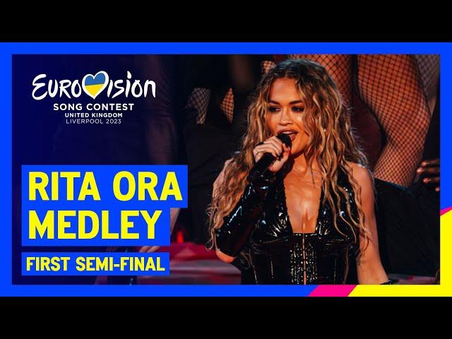 Rita Ora medley | Eurovision 2023 | #UnitedByMusic 