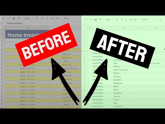 How to Create Professional Looking Excel Spreadsheets