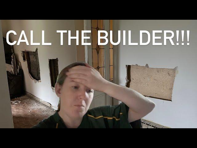 Call the builder! Are the walls falling down at my 200 year old Irish Cottage & Homestead  - Ep. 73