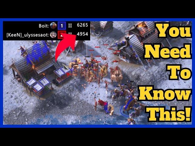 You HAVE TO KNOW This One Trick | AoM Retold 1v1 Ranked Expert Boit (Thor) vs Uly (Zeus)