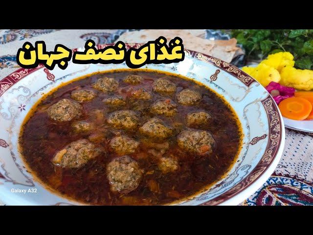 غذای اصیل ایرانی: طرز تهیه قرمزه نخودچی غذای ساده و خوشمزه اصفهانی