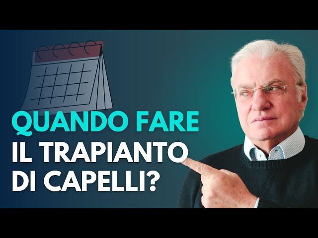 Quando fare l'autotrapianto di capelli? Si può fare l'autotrapianto d'estate?