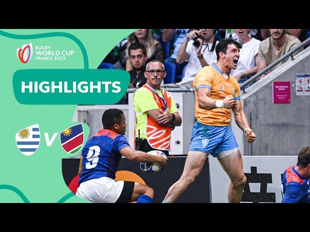 Los Teros in ultimate comeback! | Uruguay v Namibia | Rugby World Cup 2023 Match Highlights