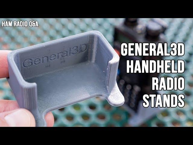 General3D Baofeng Handheld Radio Stand - Ham Radio Q&A