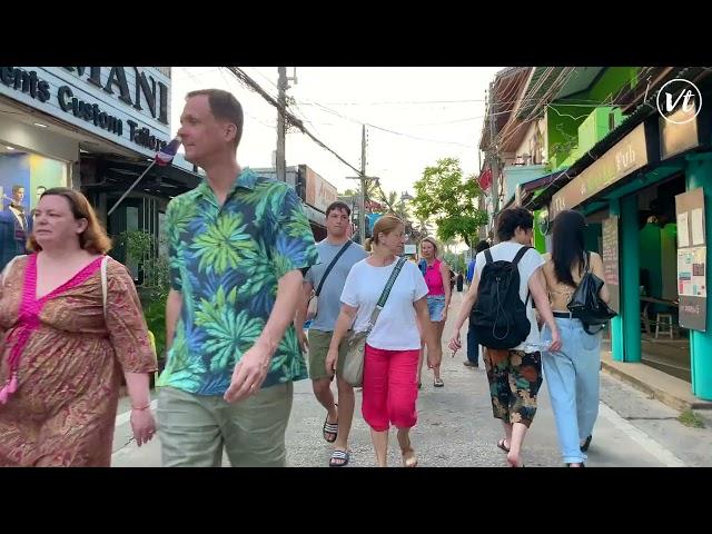 Koh Samui Thailand Bophut Beach Fishermans Village Walking Tour 2024