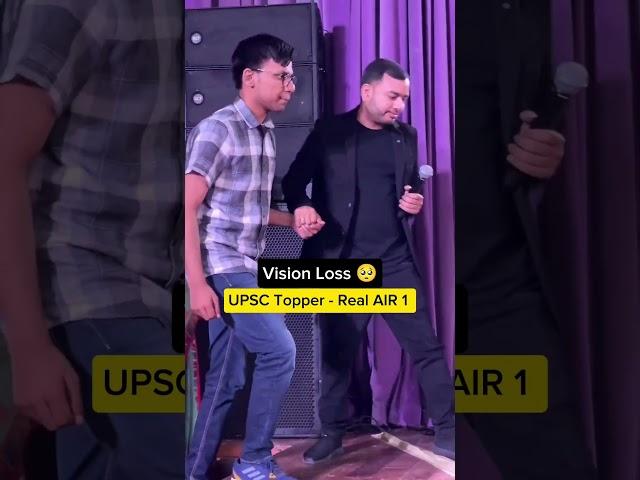 Real AIR 1 - UPSC Topper  #shorts #upsc || UPSC AIR 91