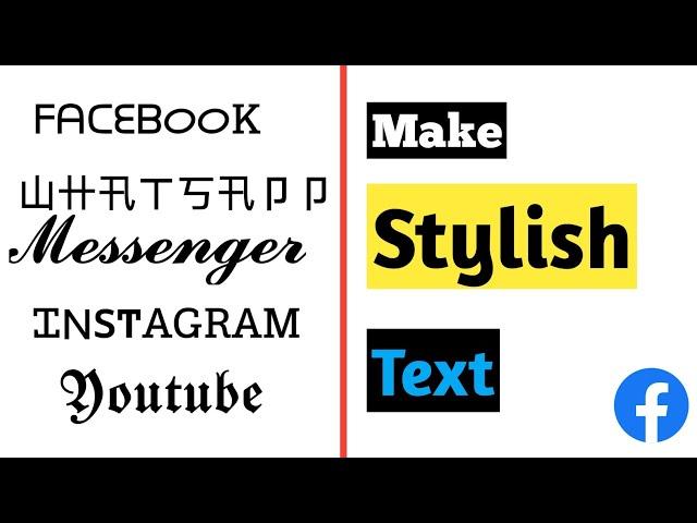 Be Stylish with Font || Make your Font Stylish