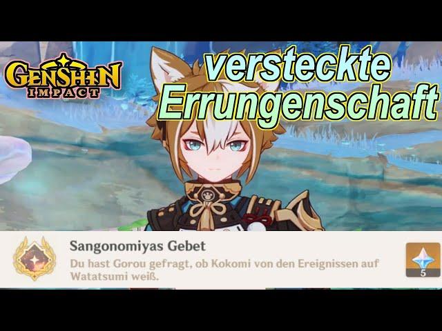 Genshin Impact - Sangonomiyas Gebet, Versteckte Errungenschaft in Inazuma freischalten