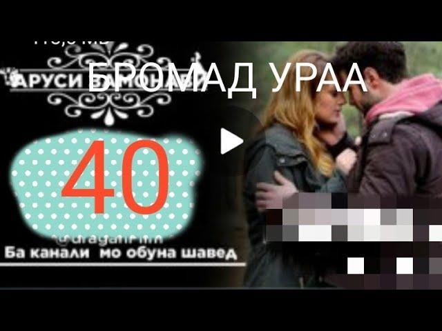 АРУСИ ЗАМОНАВИ КИСМИ 40 БО ЗАБОНИ ТОЧИКИ