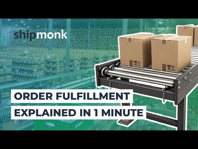 Ecommerce Order fulfillment Explained in 1 Minute | ShipMonk 3PL