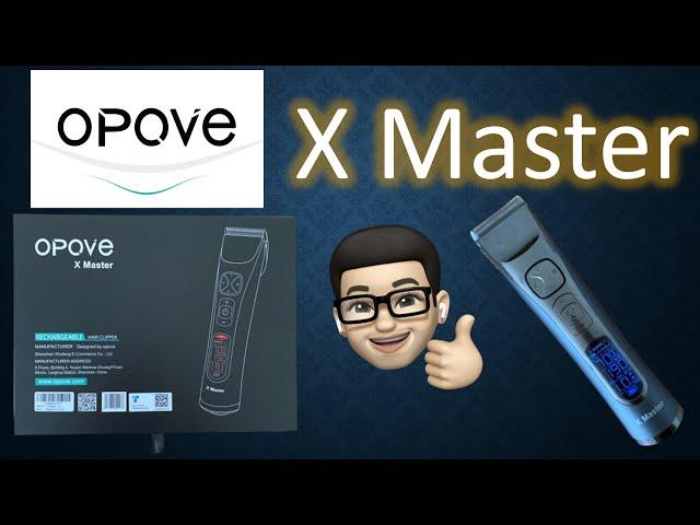 Unboxing and review of Opove X Master, the best cordless hair clipper