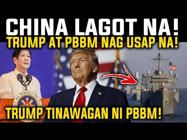 PRES MARCOS AT US PRES TRUMP NAG USAP NA! WPS AT CHINA PINAG USAPAN? REACTION AND COMMENT