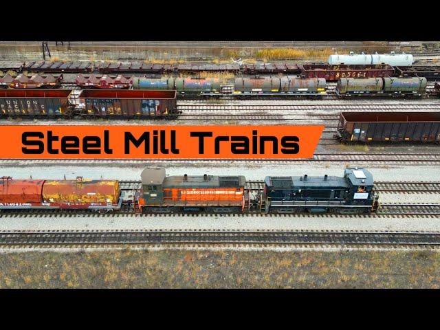 Trains at the Indiana Harbor Steel Mill: November 2023