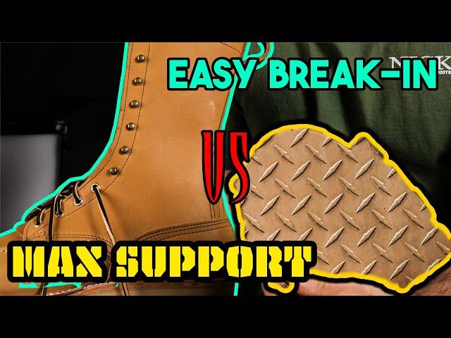 Max Support vs Easy Break-In Leather! Nicks Boot of the Week