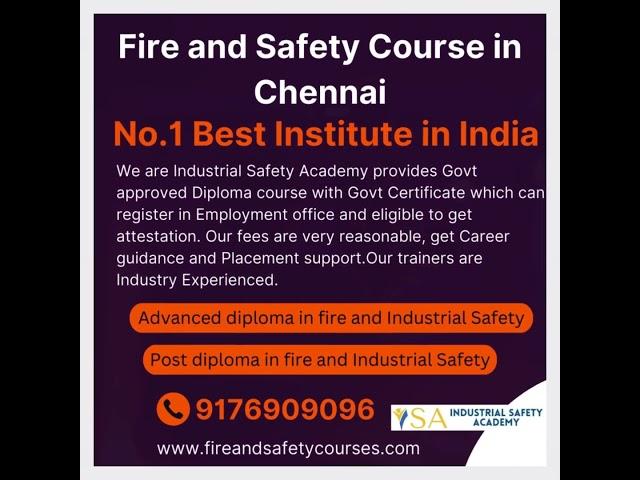ADIS Safety Course fees in Chennai - Safety Officer Course